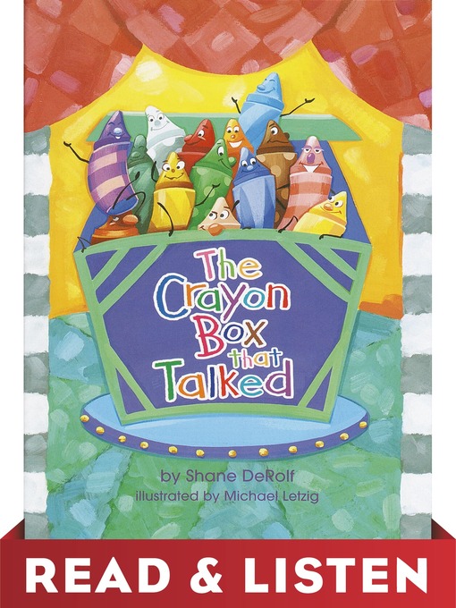Cover image for The Crayon Box That Talked